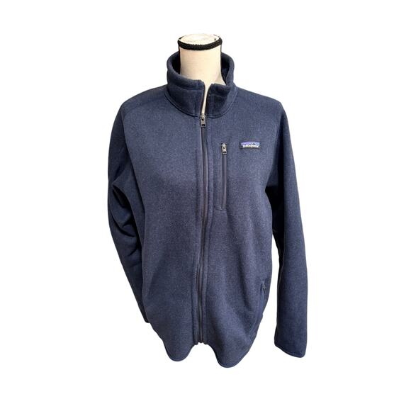 Patagonia Other - Patagonia Men's Large Navy Better Sweater Fleece Full Zip Jacket